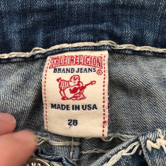 TRUE RELIGION Becky Super T style Jeans size 28 - Picture 7 of 13
